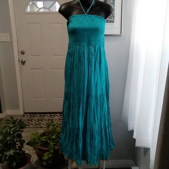 ☀️NWOT|💯%Silk ANTHROPOLOGIE Dress - Picture 13 of 13